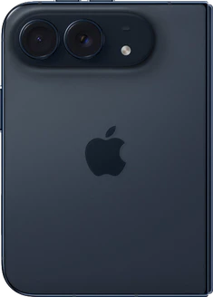 Apple iPhone Duo blauw night sky achterkant