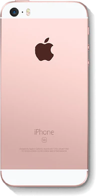 Apple iPhone SE rose goud achterkant