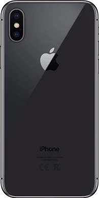 Apple iPhone X grey back