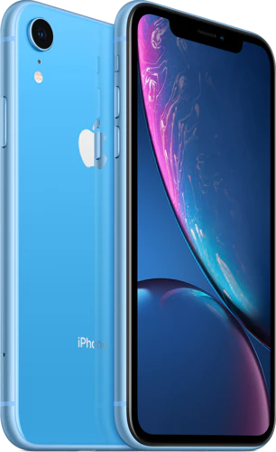 Apple iPhone XR overzicht blauw