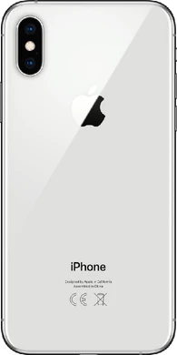 Apple iPhone XS tillbaka silver