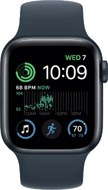 Apple Watch SE 2022 40mm blauw voorkant