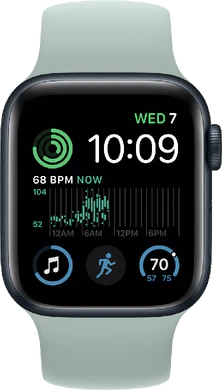 Apple Watch SE 2022 40mm groen voorkant