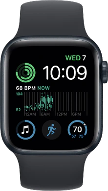 Apple Watch SE 2022 4G 40mm svart front