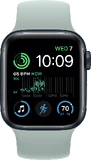 Apple Watch SE 2022 4G 40mm grön front