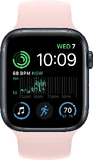 Apple Watch SE 2022 4G 44mm pink voorkant