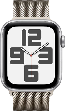 Apple Watch SE 2024 44mm zilver