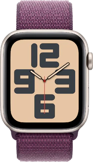 Apple Watch SE 2024 44mm band Starlight