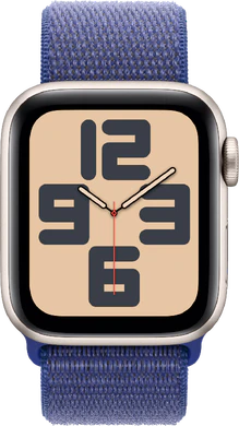 Apple Watch SE 2024 4G 40mm starlight wit