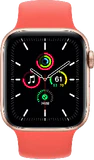 Apple Watch SE 44mm voorkant aluminum goud