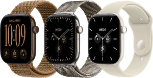 Apple Watch Series 12 42mm couleurs vue d'ensemble