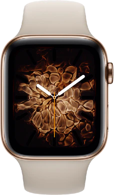 Apple watch series 4 fire watchface