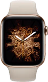 Apple watch series 4 fire watchface