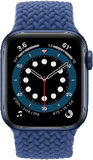 Apple Watch Series 6 40mm aluminium voorkant blauw
