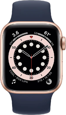 Apple Watch Series 6 4G 40mm voorkant goud