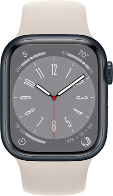 Apple Watch series 8 cellular 41mm aluminium beige couverture