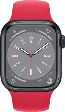 Apple Watch series 8 cellular 41mm aluminium rouge couverture