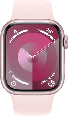 Apple Watch Series 9 41mm aluminium pink Vorderseite