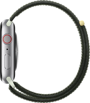Apple Watch Series 9 4G 41mm sølv højre side