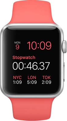 Apple Watch sport aluminium pink sport