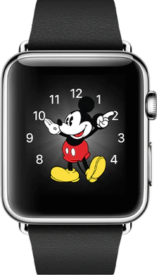 Apple Watch stainless zwart classic