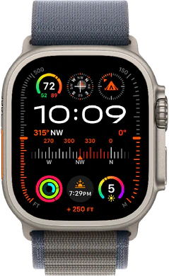 Apple Watch Ultra 2 alpine blu copertina frontale