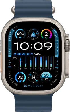 Apple Watch Ultra 2 ocean blu copertina frontale