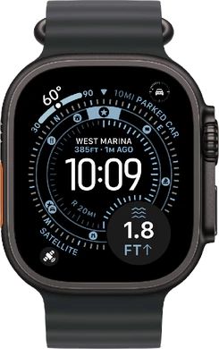 Apple Watch Ultra 3 zwart ocean zwart