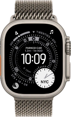 Apple Watch Ultra 3 natural milanese band