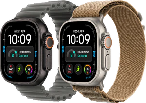 Apple Watch Ultra 4 couleurs vue d'ensemble