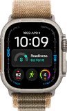 Apple Watch Ultra 4 natural band desert brun avant