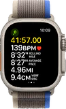 Apple Watch Ultra blå grå trail loop