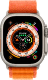 Apple Watch Ultra apelsin alpine loop