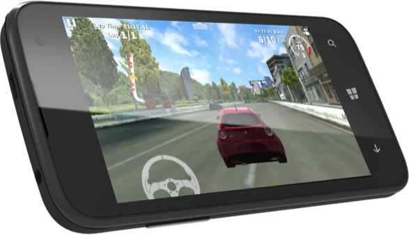 Archos 40 Cesium gedraaid