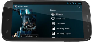 Archos 50 Titanium en rotation