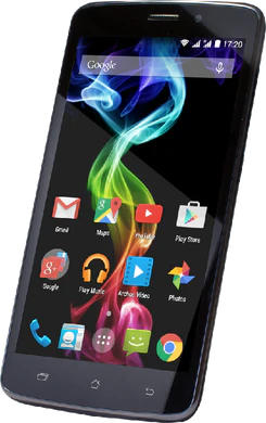 Archos 52 Platinum voorkant schuin