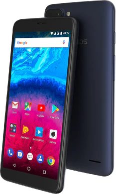 Archos Core 55S blauw overzicht