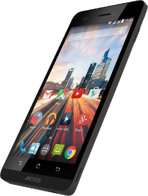 Archos 50b helium aslant lado derecho