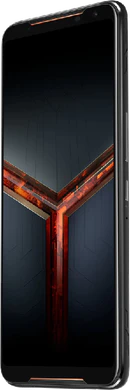 Asus ROG phone 2 zwart voorkant rechterzijkant