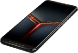 Asus ROG phone 2 zwart voorkant rechterzijkant onderkant