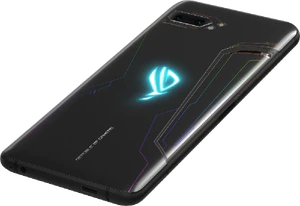 Asus ROG phone 2 zwart achterkant linkerzijkant onderkant