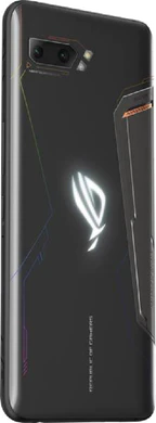 Asus ROG phone 2 zwart achterkant rechterzijkant