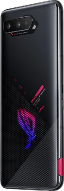 Asus ROG Phone 5 zwart achterkant linkerzijkant