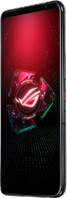 Asus ROG Phone 5s zwart voorkant rechterzijkant