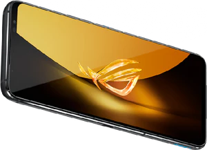 Asus ROG Phone 6D grigio copertina frontale ruotato