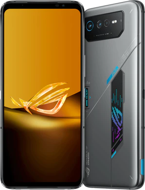Asus ROG Phone 6D grigio panoramica