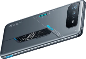 Asus ROG Phone 6D grigio indietro ruotato