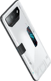 Asus ROG Phone 7 Ultimate wit achterkant bovenkant schuin