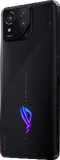 Asus ROG Phone 8 zwart achterkant linkerzijkant