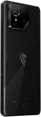 Asus ROG Phone 9 zwart achterkant rechterzijkant